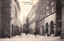 Delcampe - # S. GIMIGNANO: VIA S. MATTEO - Siena
