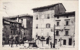 Delcampe - # CELLE SUL RIGO: PIAZZA VITTORIO EMANUELE III , 1932 - Siena