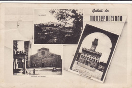 Delcampe - # MONTEPULCIANO: SALUTI DA... 1946 - Siena