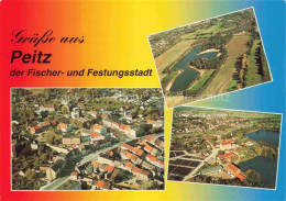 Delcampe - Peitz Spree-Neisse Brandenburg Badesee-Garkoschke Teichlandschaft Festungsstadt - Peitz