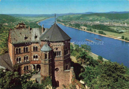Delcampe - Rheineck Bad Breisig Rheinland-Pfalz Rhein Schifffahrt Weinberge Burgturm Aussic - Bad Breisig