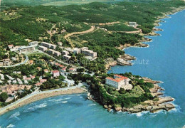 Delcampe - Ulcinja Ulcinj Montenegro Luftbild Kueste Strand Felsen Hotelanlage - Montenegro