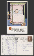 Delcampe - MABEL LUCIE ATTWELL 1954 Old Postcard God Bless You Dears Keep Happy & Nice 1317 - Non Classés