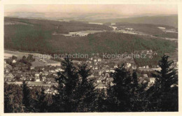 Delcampe - Oberschlema Erzgebirge Sachsen Radiumbad Gleesberg Erzgebirge Wald Talblick - Bad Schlema