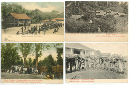 Delcampe - LOT De 7 Cartes Du CONGO - Collections & Lots