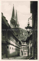 Delcampe - BAMBERG Bayern Domgasse Dom Fachwerkhaeuser Laterne Gasse - Bamberg