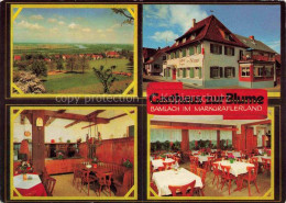 Delcampe - Bamlach Gasthaus Zur Blume Gastraeume Panorama - Bad Bellingen