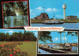 Delcampe - Brunsbuettelkoog Schwanenteich Park Fernsehturm Hafen - Brunsbüttel