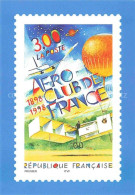 Delcampe - Briefmarken Auf AK Timbres Postage Francobollo-- Aero Clube De France - Sellos (representaciones)