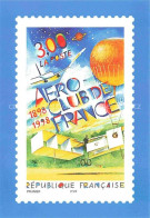 Delcampe - Briefmarken Auf AK Timbres Postage Francobollo-- Aero Club De France - Sellos (representaciones)