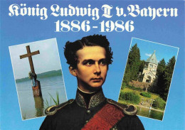 Delcampe - Adel Bayern Monarchie Koenig Ludwigs 2 100. Todestag Todesstellung Votivkapelle - Königshäuser