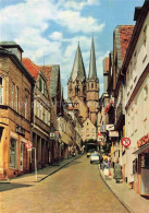 Delcampe - Gelnhausen Hessen Schmidtgasse Marienkirche Fachwerkhaeuser Altstadt Passanten - Gelnhausen