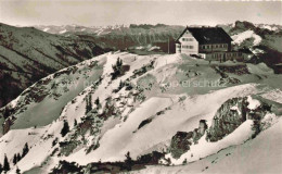 Delcampe - Rotwandhaus 1765m Schliersee Bayern Berghuette Schnee Bergpanorama Alpen - Schliersee