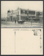 Delcampe - China Old Postcard The Port Arthur Middle School & Street Scene 新市街旅順中學校 白玉山表忠塔 - China