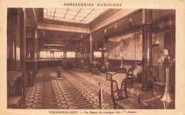 Delcampe - Schiffe Ships Navires Champollion Salon Musique Classes - Autres & Non Classés