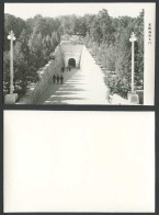 Delcampe - China Old Real Photo Card Ming Tombs Underground Palace Entrance, Peking Beijing - China