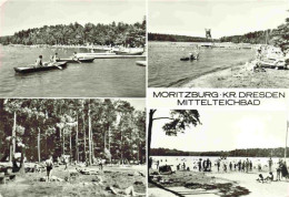 Delcampe - Moritzburg Sachsen Bootspartien Strand Liegewiese - Moritzburg