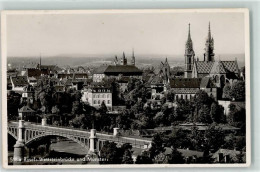 Delcampe - 4000 Basel Bâle - Wettsteinbrücke Münster - 10618978 - Basel