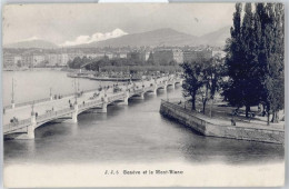 Delcampe - 1200 Genève Genf - Mont-Blanc, Brücke - 50640625 - Genève