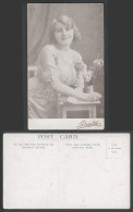 Delcampe - Actress Miss Rosita Glamour Woman Girl Lady, Smile, Flowers In Vase Old Postcard - Acteurs