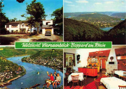 Delcampe - Boppard Rhein Rheinland-Pfalz Waldhotel Vierseenblick Panorama Sessellift Gastra - Boppard