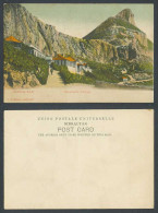 Delcampe - Gibraltar Old Colour UB Postcard Governor's Cottage, Rock Mountain, Road Street - Gibraltar