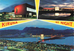 Delcampe - Kiruna Sweden By Night Panorama - Schweden