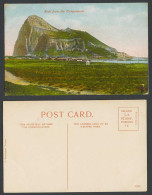 Delcampe - Gibraltar Old Colour Postcard Rock From The Campamento, A. Benzaquen & Co. 47558 - Gibraltar