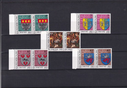 Delcampe - SA26d Luxembourg 1983 Charity Stamps, Mint Pairs - Autres & Non Classés