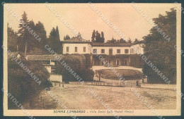 Delcampe - Varese Somma Lombardo Villa Dolci Cartolina JK5035 - Varese