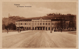 Delcampe - # VICENZA: LA STAZIONE FERROVIARIA 1901 - Vicenza
