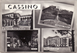 Delcampe - #CASSINO: QUATTRO VEDUTE -  1957 - Frosinone