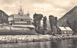 Delcampe - A874 Norway Balholm Sogn Church RPPC Vintage Postcard - Norwegen