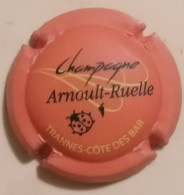 Delcampe - Capsule Champagne ARNOULT_RUELLE { N°14e : Orange Mat, Trannes Petit Et Jaune ; AUBE Trannes } {S35-26} - Altri & Non Classificati