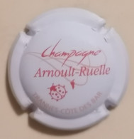 Delcampe - Capsule Champagne ARNOULT_RUELLE { N°14d : Blanc Mat, Trannes Petit Et Orange ; AUBE Trannes } {S35-26} - Altri & Non Classificati