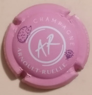 Delcampe - Capsule Champagne ARNOULT_RUELLE { N°13d : Rose Mat , AR Blanc ; AUBE Trannes } {S35-26} - Altri & Non Classificati