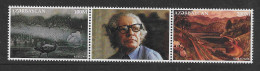 Delcampe - AZERBAIJAN 1996 ART PAINTINGS BIRDS STORK MNH - Aserbaidschan