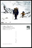 Delcampe - Tibet Mt. Everest Expedition 1953 Postcard E Hillary T Norgay Nr. Southest Ridge - China