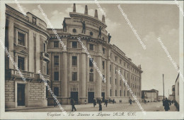 Delcampe - Bg399 Cartolina Cagliari  Citta' Via Lunino E Legione R.r.cc 1937 - Cagliari