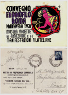 Delcampe - # CONVEGNO ERINNOFILO- ROMA 1950 - VIGNETTE DI AVIAZIONE - Autres & Non Classés