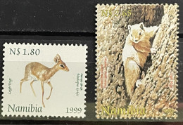 Delcampe - NAMIBIA  - MH* - 1999 - # 920/921 - Namibia (1990- ...)