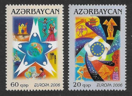 Delcampe - AZERBAIJAN 2006 EUROPA INTERGRATION SET MNH - Aserbaidschan