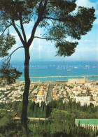 Delcampe - HAIFA Israel Bahai-Schrein Mt-Carmel Hafen Bucht Zeder - Israel