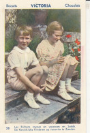 Delcampe - FAMILLE ROYALE BELGE. LES ENFANTS ROYAUX EN VACANCES EN SUEDE - Königshäuser
