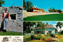 Delcampe - Winnipeg Manitoba USA Lower-Fort-Garry Fort Wachsoldat Festung Museum Hudson-Bay - Ohne Zuordnung
