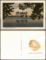 Delcampe - Ansichtskarte Moritzburg Kgl. Jagdschloss Mit Blättern 1927 - Moritzburg