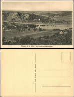 Delcampe - Diesbar (Elbe)-Nünchritz (Elbe) Blick Nach Dem Görischfelsen 1927 - Diesbar-Seusslitz