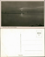 Delcampe - Ansichtskarte Steinhude-Wunstorf Am Meer. Sonnenuntergang Stimmungsbild 1952 - Wunstorf