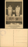 Delcampe - Ansichtskarte Kelheim Victoriengruppe Im Innern Der Befreiungshalle 1923 - Kelheim