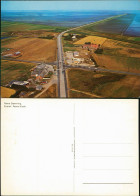 Delcampe - Postcard Röm Rømø Rømø Dæmning Luftbild 1972 - Dänemark